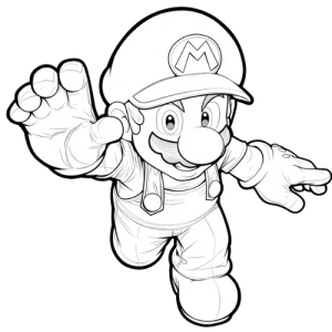 Coloriage Kawaii Mario Dynamique Imprimer Et Colorier coloriage-kawaii-mario-dynamique-imprimer-et-colorier